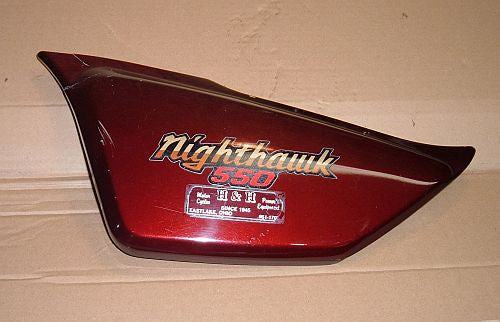 Honda CB550 Nighthawk LEFT SIDE COVER SIDE PLATE