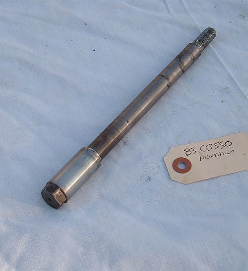 1983 Honda CB550 Nighthawk FRONT AXLE 83 84 85