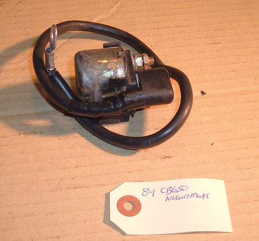 1984 Honda CB650 Nighthawk Starter Solenoid Relay Switch w Fuse