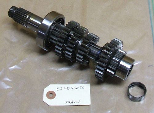 1985 Honda CB450 Nighthawk  MAIN SHAFT GEAR CLUSTER