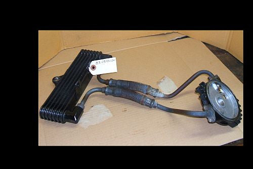 1983 Honda CB550 Nighthawk OIL COOLER W LINES AND MOUNT