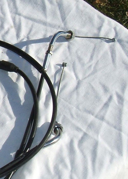1983 Honda GL1100 GOLDWING THROTTLE CABLES A and B PAIR
