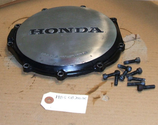 1985 Honda CB700 Nighthawk Clutch Side Case Cover 84 85
