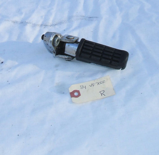 1984 Honda VF700 Interceptor FOOT PEG RIGHT SIDE MAIN STEP - 84 85 83