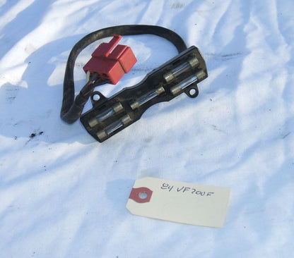 1984 Honda VF700 Interceptor Fuse Box Plate
