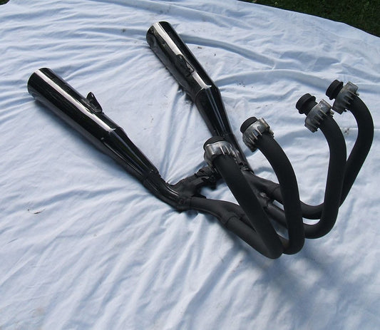 1985 Honda CB700 Nighthawk Exhaust Pipes Muffler