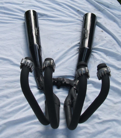 1985 Honda CB700 Nighthawk Exhaust Pipes Muffler