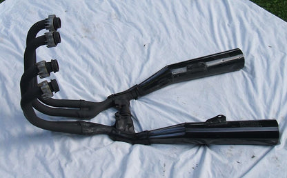 1985 Honda CB700 Nighthawk Exhaust Pipes Muffler