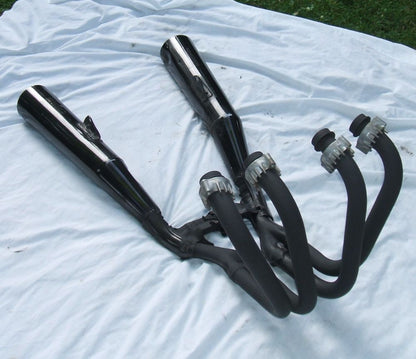 1985 Honda CB700 Nighthawk Exhaust Pipes Muffler