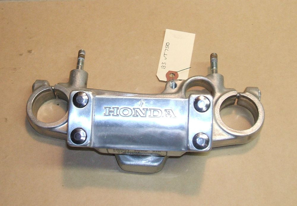 1984 Honda VT750 Shadow Upper Triple Tree Fork Clamp 84 85 83