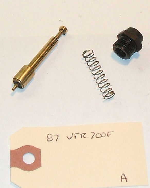 Carburetor Choke Plunger & Starter Valve Kit For 1985-1987 Honda ATC 250 SX Choke Plunger Starter Valve Repair Kit For 85-87 ATC250SX - Foto 6