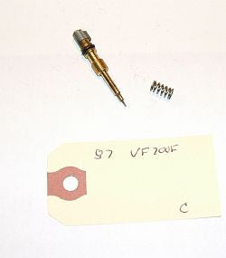 1987 Honda VFR700 Interceptor CARBURETOR PILOT SCREW SET W SPRING