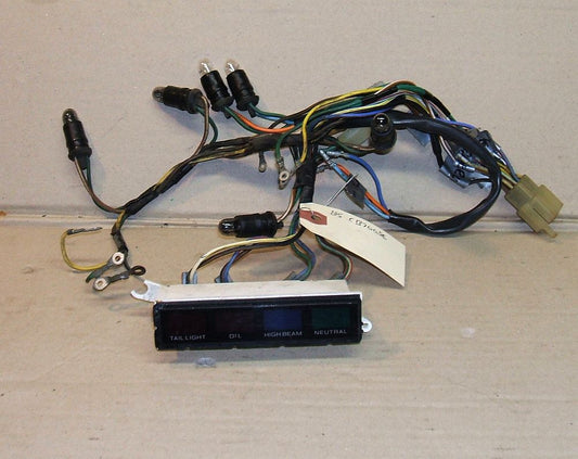1985 Honda CB700 Nighthawk WIRE HARNESS ASSEMBLY SPEEDOMETER GAUGE  CLUSTER