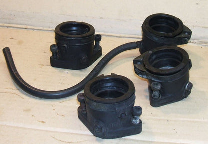 1985 Honda CB650 Nighthawk INTAKE MANIFOLDS CARBURETOR INSULATOR