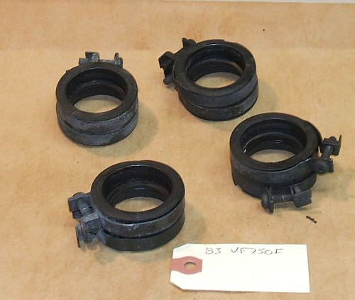 1983 Honda VF750 INTERCEPTOR INTAKE CARBURETOR MANIFOLD 83