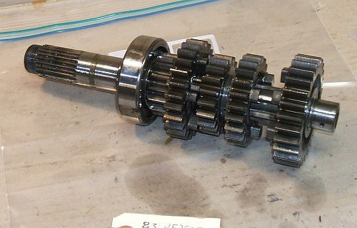 1983 Honda VF750 Interceptor GEAR CLUSTER MAIN MAINSHAFT 15T