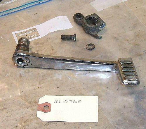 1984 Honda VF700 Interceptor Rear Brake Pedal 83 84 85