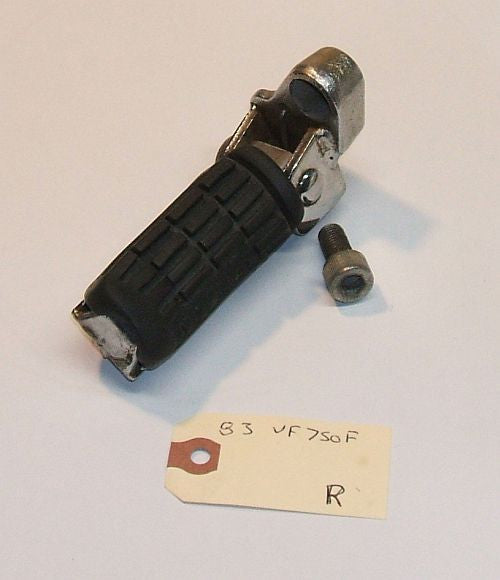 1983 Honda VF750 Interceptor FOOT PEG RIGHT SIDE MAIN STEP