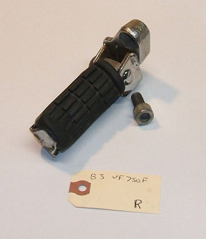 1983 Honda VF750 Interceptor FOOT PEG RIGHT SIDE MAIN STEP