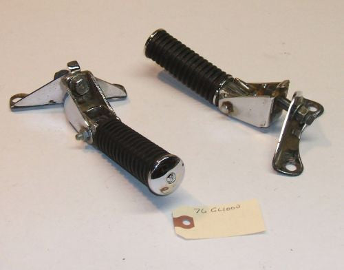 1976 Honda GL1000 Goldwing CHROME BUDDY PEGS