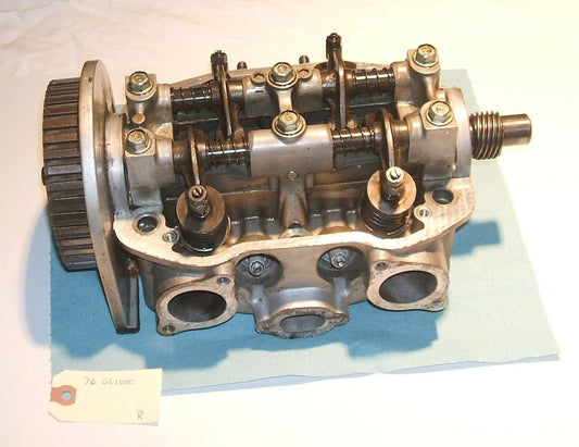 1976 Honda GL1000 Goldwing COMPLETE CYLINDER HEAD CAM SHAFT VALVE RIGHT SIDE