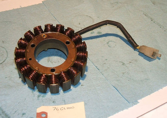 1976 Honda GL1000 Goldwing STATOR CHARGER Generator Alternator