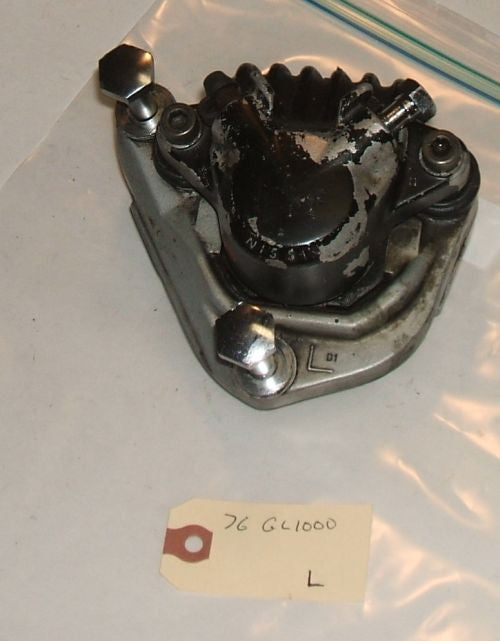 1976 Honda GL1000 Goldwing FRONT BRAKE CALIPER L LEFT