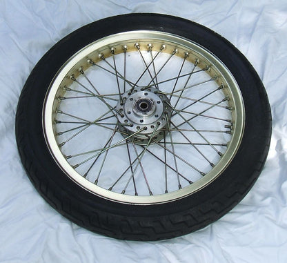 1976 Honda GL1000 Goldwing FRONT WHEEL GOLD