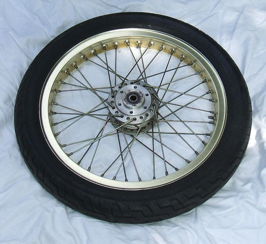 1976 Honda GL1000 Goldwing FRONT WHEEL GOLD