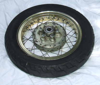 1976 Honda GL1000 Goldwing REAR WHEEL GOLD