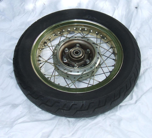 1976 Honda GL1000 Goldwing REAR WHEEL GOLD