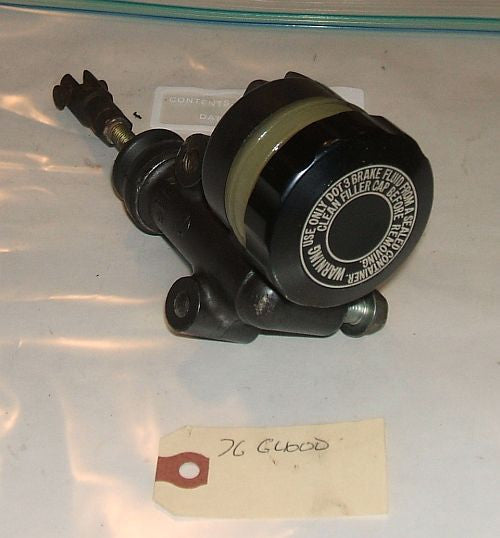 1976 Honda GL1000 Goldwing REAR BRAKE MASTER CYLINDER