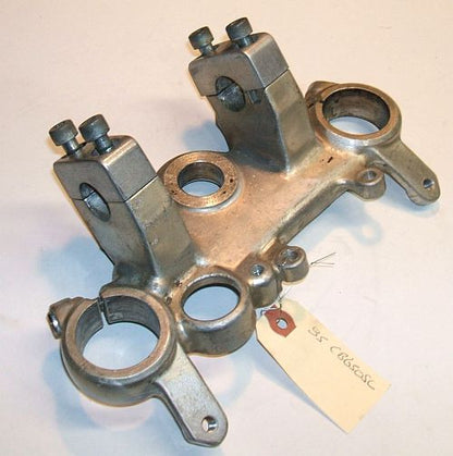1984 Honda CB650 Nighthawk Triple Tree Clamp Upper Fork 83 84 85