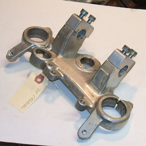 1984 Honda CB650 Nighthawk Triple Tree Clamp Upper Fork 83 84 85