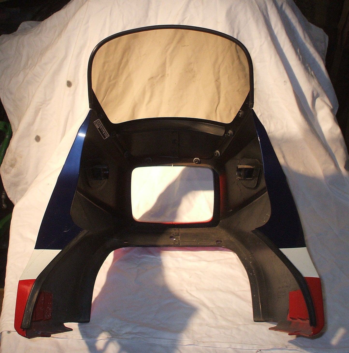 1986 Honda VF500 Interceptor Cowl Upper Fairing w Windscreen