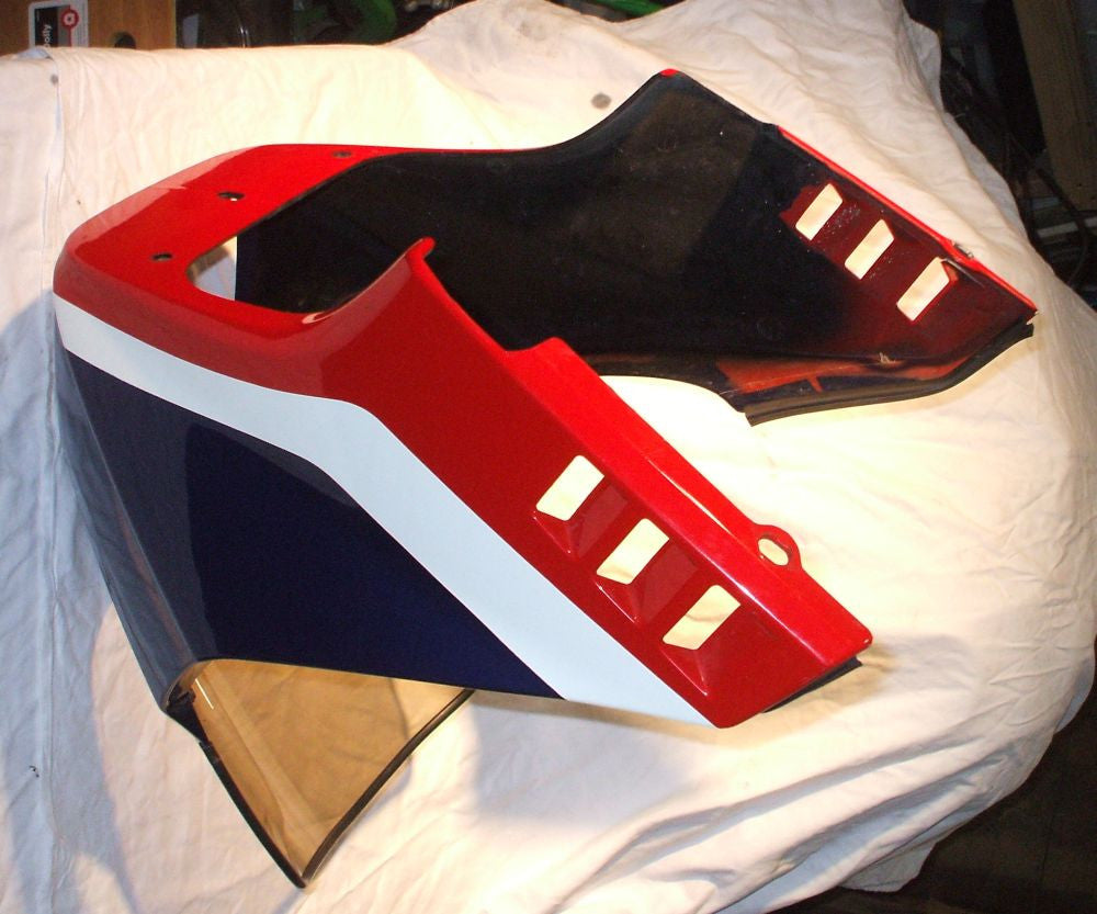 1986 Honda VF500 Interceptor Cowl Upper Fairing w Windscreen