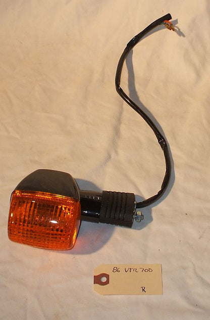 1986 Honda VFR700 Interceptor Turn Signal Front Right R