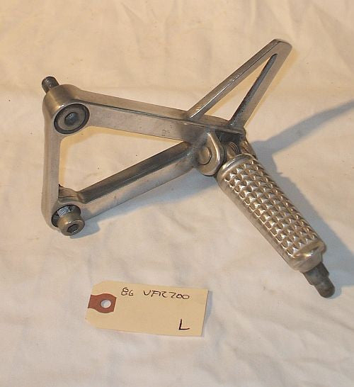 1986 Honda VFR700 Interceptor FOOT PEG LEFT MAIN STEP L 86 VFR