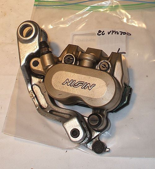 1986 Honda VFR700 Interceptor CALIPER  FRONT BRAKE L LEFT 86 VFR