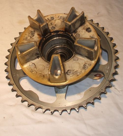 1986 Honda VFR700 Interceptor REAR HUB W SPROCKET FLANGE FINAL DRIVEN