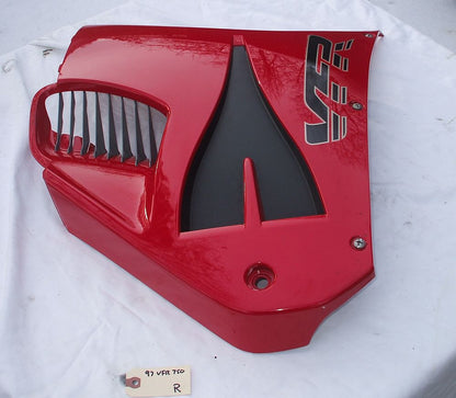 1997 Honda VFR750 Interceptor Middle Mid Fairing R Right Side