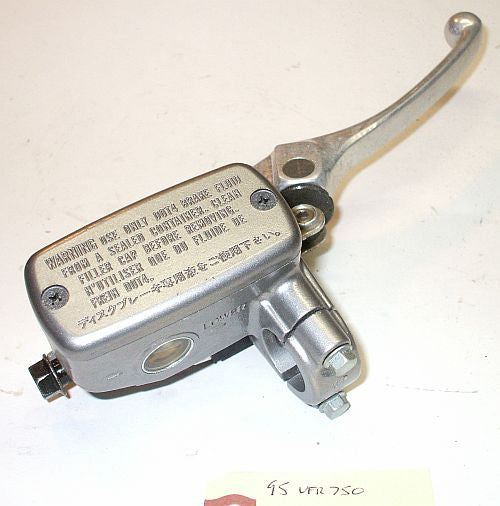 1995 Honda VFR750 Interceptor Front Brake Master Cylinder W Lever
