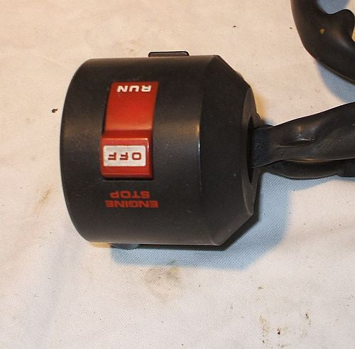 1985 Honda VF500 Interceptor Bar Control Right Throttle Housing Starter Switch