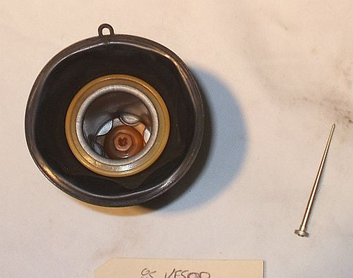 1985 Honda VF500 Interceptor CARBURETOR SLIDE VACUUM PISTON DIAPHRAGM