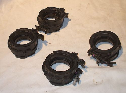 1995 Honda VFR750 Interceptor Carburetor Insulator Intake Boots (4)