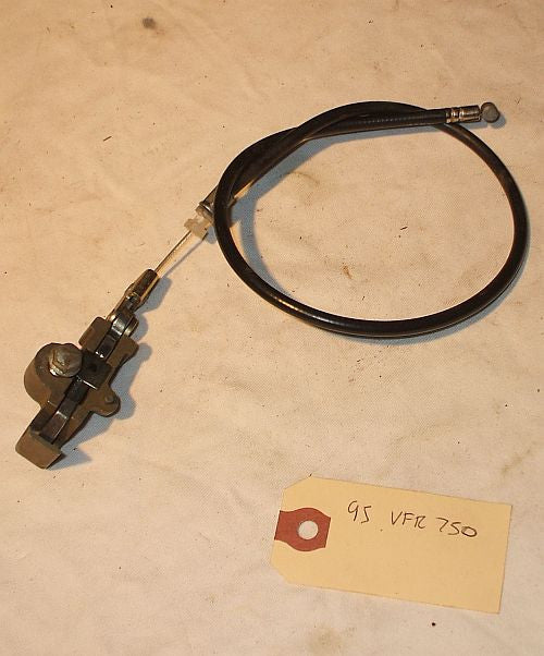 1995 Honda VFR750 Interceptor Seat Lock Cable w Latch
