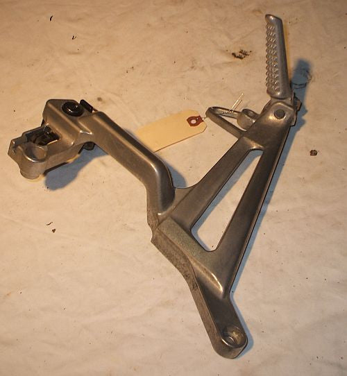 1995 Honda VFR750 Interceptor Left Side Buddy Peg Pillion Step Bar and Holder