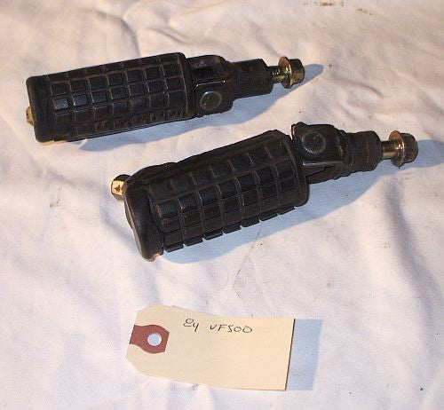 1984 Honda VF500 Interceptor Foot Peg Pegs Main Step Left Right L R