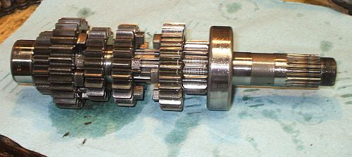 1995 Honda VFR750 Interceptor Primary Main Shaft w Gear Cluster