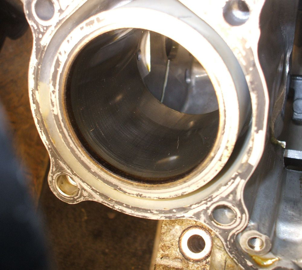 1995 Honda VFR750 Interceptor Crankcase Crank Case Block Cylinder